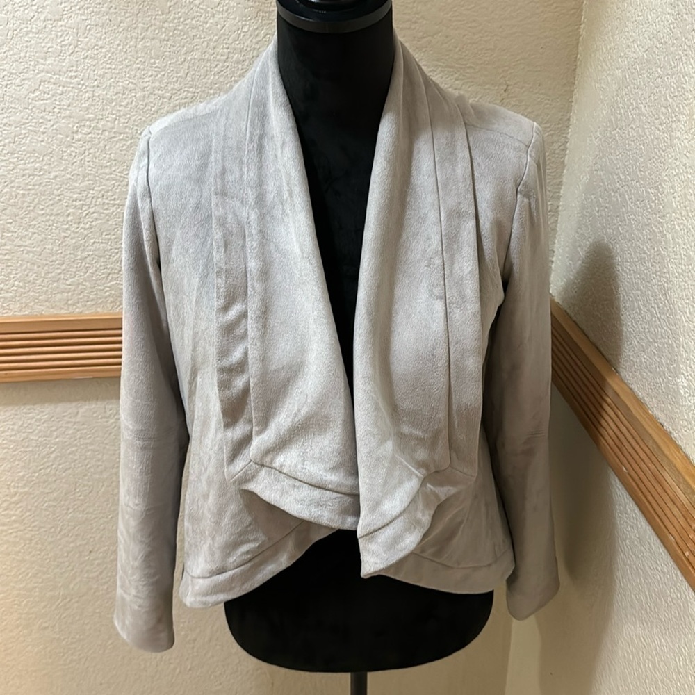 H by Halston gray blazer!